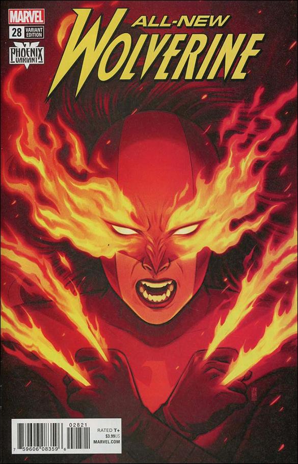 All-New Wolverine  issue 28-B Jen Bartel Phoenix Cover
