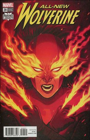 All-New Wolverine  issue 28-B Jen Bartel Phoenix Cover