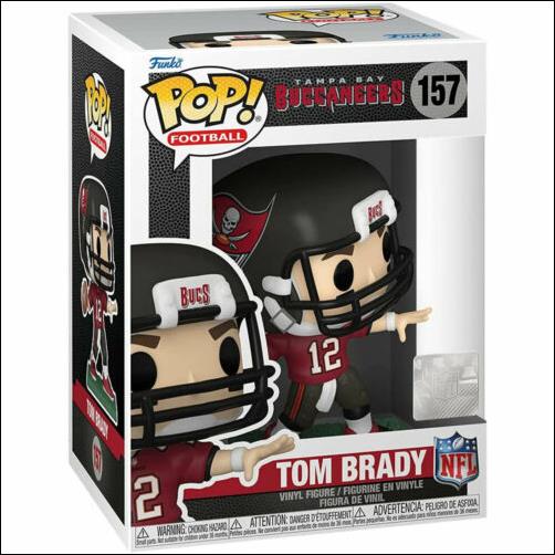 Pop! Football (NFL) figure 157 Tom Brady