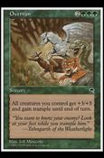Magic the Gathering: Anthologies (Base Set) card 61 Overrun
