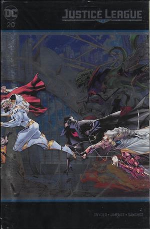 Justice League (2018) issue 20-D Wraparound Foil Convention Cover
