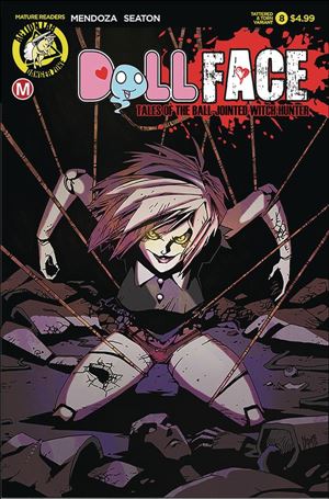 Dollface issue 8-D Marco Maccagni Tattered & Torn Cover