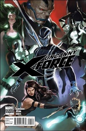Uncanny X-Force (2010) issue 1-E Marko Djurdjevic 1:75 Cover