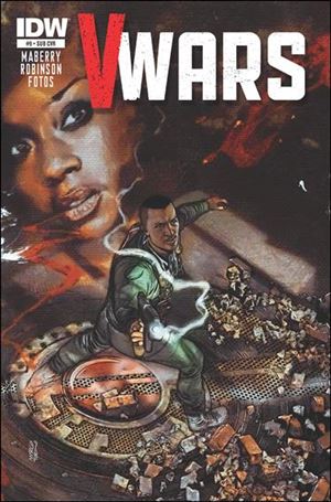 V-Wars issue 9-B Marco Turini Subscription Cover