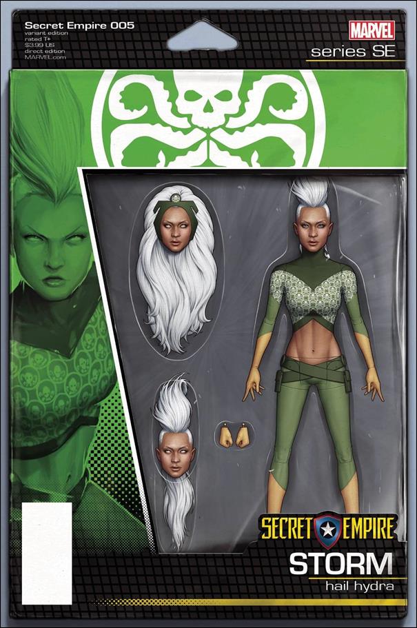 Secret Empire issue 5-B John Tyler Christopher Action Figure Cover