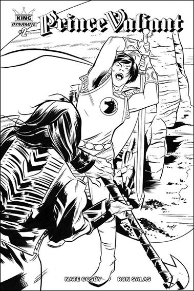King: Prince Valiant issue 2-D Wilfredo Torres 1:25 Black & White Cover