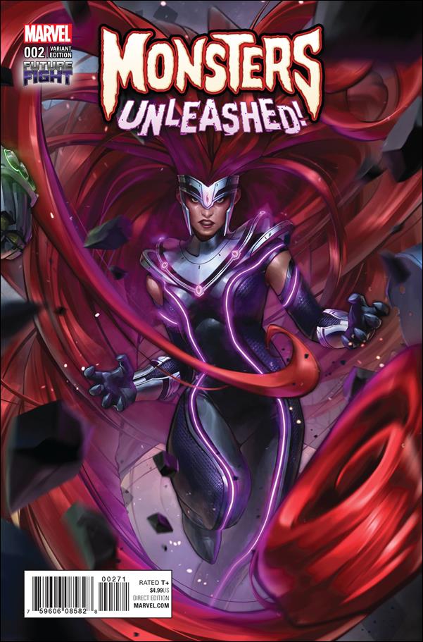 Monsters Unleashed (2017/03) issue 2-G Steve McNiven "Future Fight" 1:25 Cover Cover