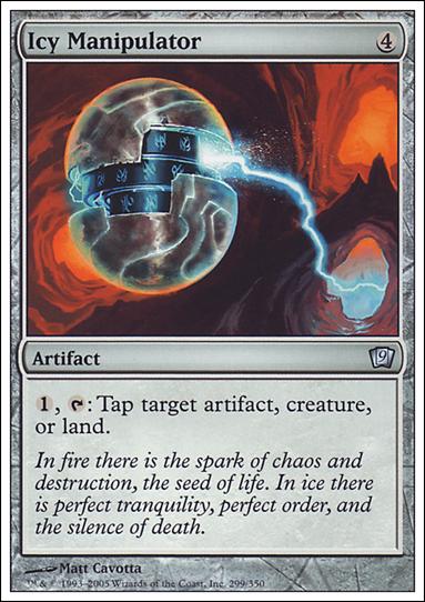 Magic the Gathering: 9th Edition (Base Set) card 299 Icy Manipulator