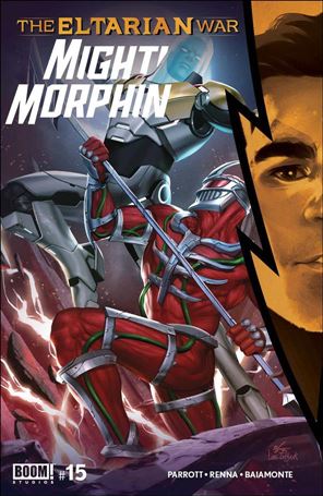 Mighty Morphin issue 15 InHyuk Lee Cover