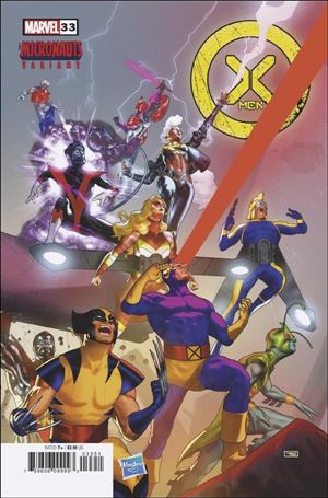 X-Men (2021) issue 33-E Taurin Clarke Micronauts Cover