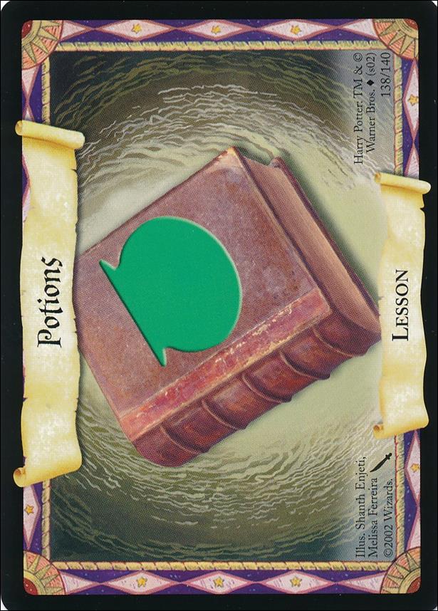 Harry Potter: Chamber of Secrets (Base Set) card 138 Potions