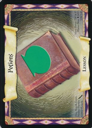 Harry Potter: Chamber of Secrets (Base Set) card 138 Potions