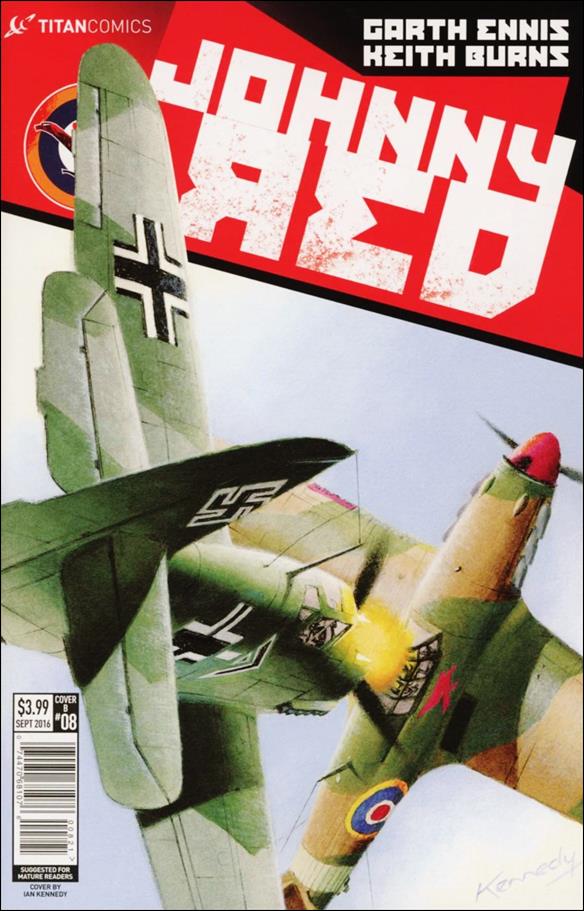 Johnny Red issue 8-B Ian Kennedy Cover