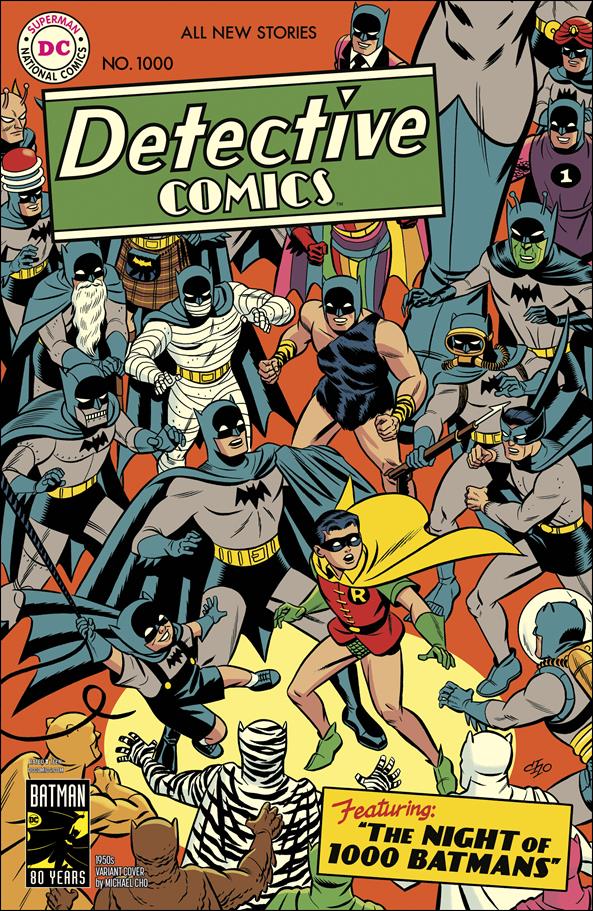 Detective Comics (1937) issue 1000-D Michael Cho 1950s Cover