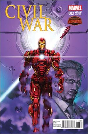 Civil War (2015) issue 3-C Kia Asamiya Manga Cover