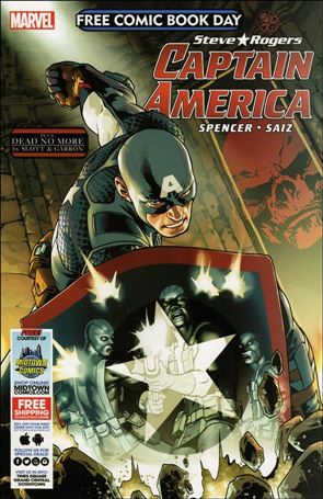 Free Comic Book Day 2016 (Captain America) issue 1-B Midtown Comics Cover