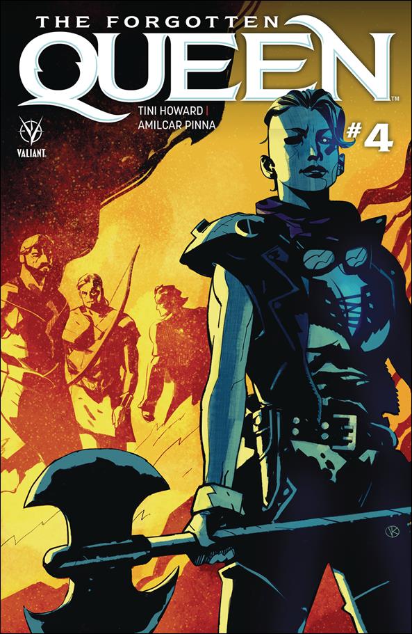 Forgotten Queen issue 4-B Viktor Kalvachev Cover