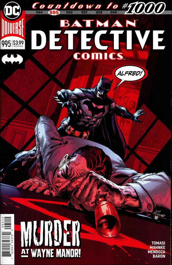 Detective Comics (1937) issue 995-C Doug Mahnke Red Cover (Second Print)