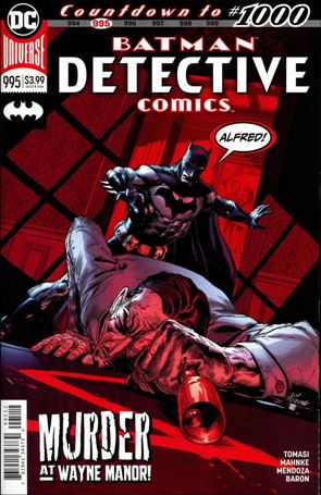 Detective Comics (1937) issue 995-C Doug Mahnke Red Cover (Second Print)