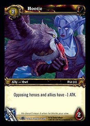World of Warcraft: Through the Dark Portal (Base Set) card 34 Hootie