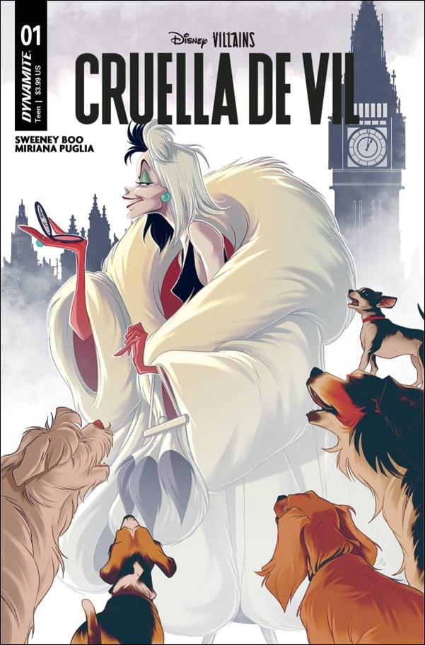 Disney Villains: Cruella De Vil 1-A by Dynamite Entertainment