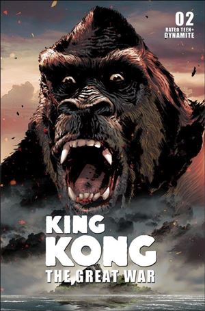 Kong: The Great War issue 2-B Butch Guice Cover