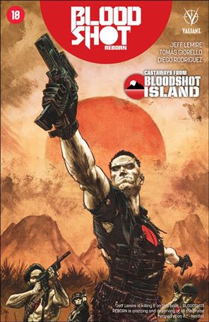 Bloodshot Reborn issue 18-B Adam Gorham Cover