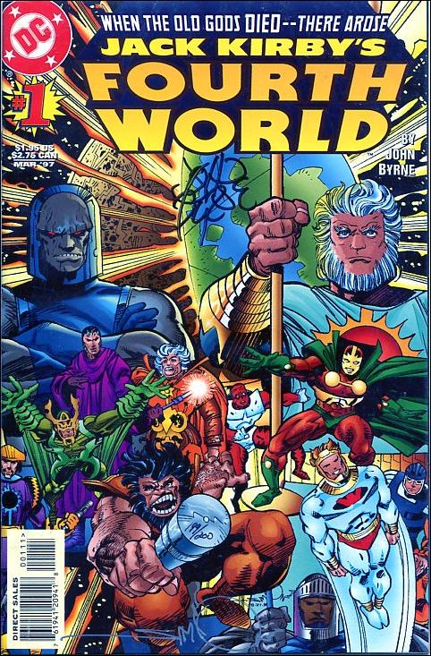 Jack Kirby's Fourth World issue 1-B DF (Signed by Byrne & Walter Simonson) 1/200