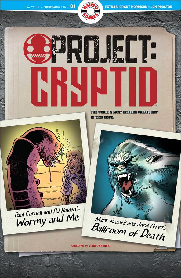 Project Cryptid issue 1 Rob Steen Cover