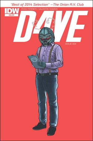 D4VE issue 4-B Valentin Ramon Cover