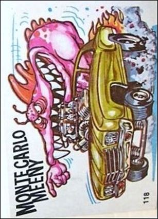 Oddest Odd Rods (Base Set) card 118 Monte Carlo Meeny (Fan Art on Back)