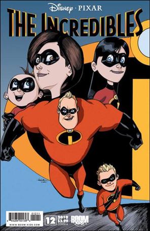 Incredibles (2009) issue 12 Mr Incredible and Dash 