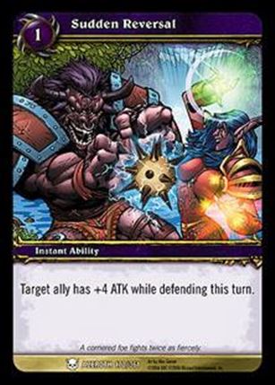 World of Warcraft: Heroes of Azeroth (Base Set) card 170 Sudden Reversal