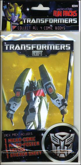 Transformers Micro Comic Fun Pack issue nn1 Drift Sealed Comic Fun Pack