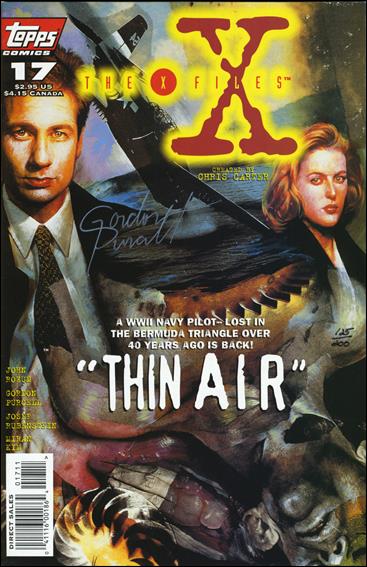 X-Files (1995) issue 17-B DF Set (Signed by Gordon Purcell) 1/200