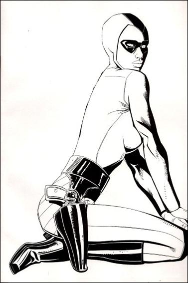 Julie Walker is The Phantom issue nn-D JD Black and White Virgin Cover