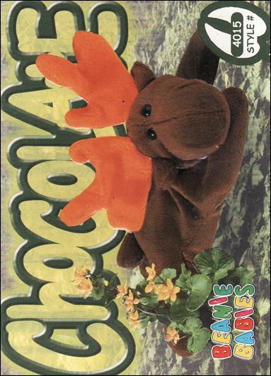 Beanie Babies Series 4 (Base Set) card 172 Chocolate