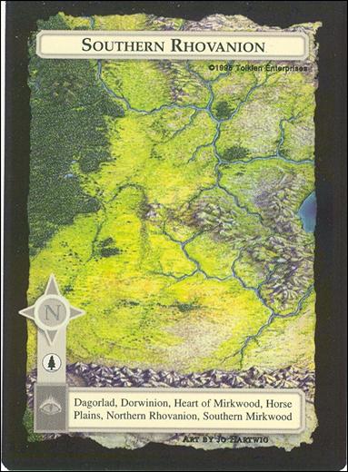 Middle-Earth: The Wizards (Base Set) card 395 Southern Rhovanion