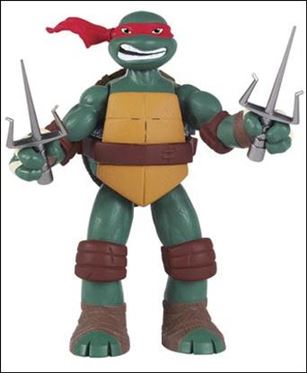 Teenage Mutant Ninja Turtles (2012) Power Sound FX figure 4-B Raphael (Loose)