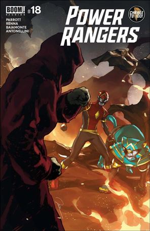 Power Rangers issue 18 Gerald Parel Cover