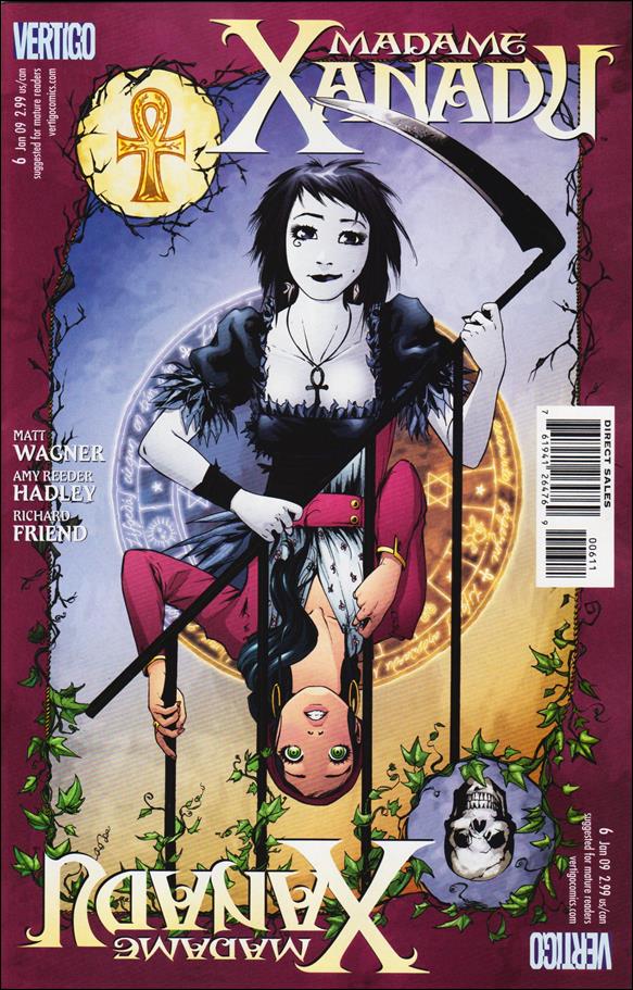 Madame Xanadu (2008) issue 6 Amy Reeder Hadley Cover