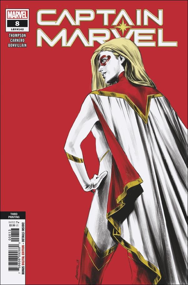 Captain Marvel (2019) issue 8-E Carmen Carnero Cover (3rd Printing)