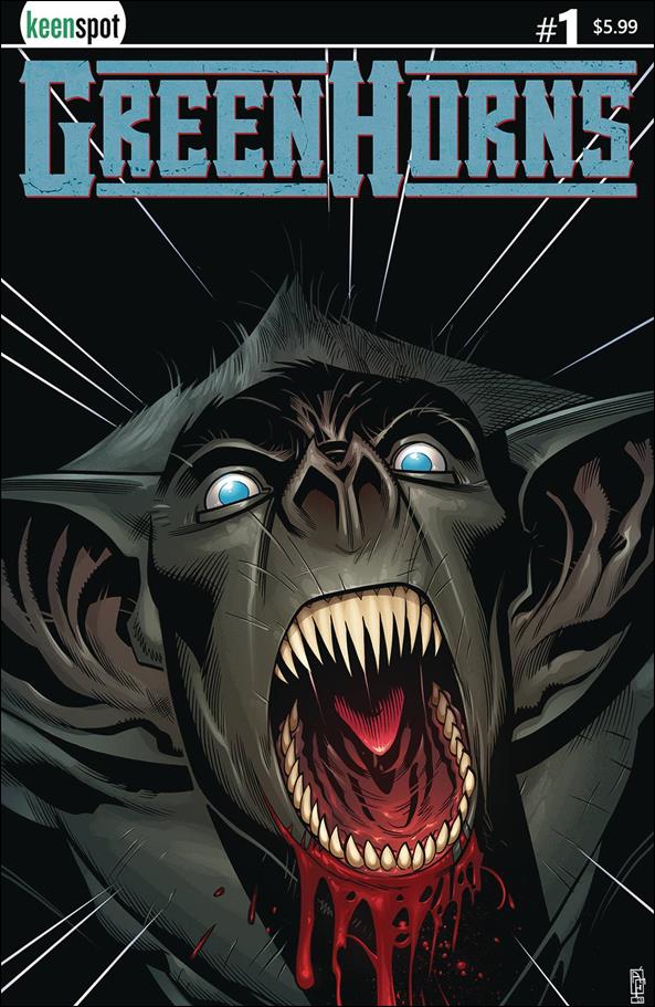 Greenhorns issue 1-D Athila Fabbio & Pete Pantazis Creature Cover