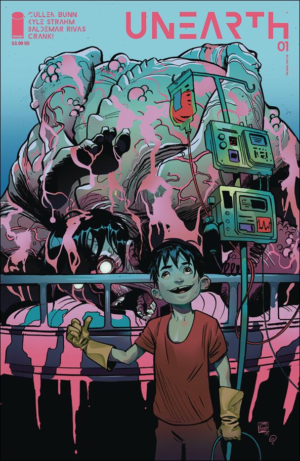 Unearth issue 1-C Baldemar Rivas Cover (2nd Printing)