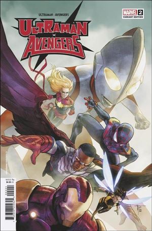 Ultraman X Avengers (2024) issue 2-B Francesco Mobili Cover