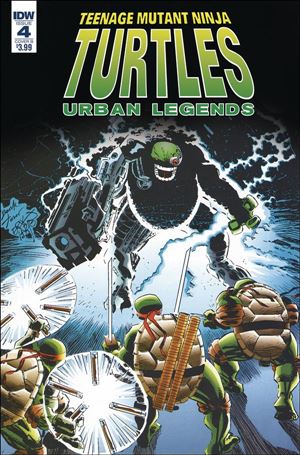 Teenage Mutant Ninja Turtles: Urban Legends issue 4-B Erik Larsen Cover
