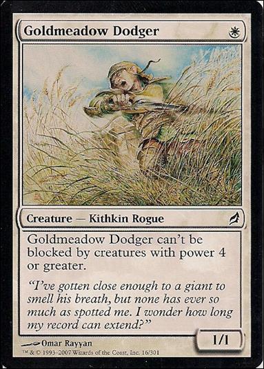 Magic the Gathering: Lorwyn (Base Set) card 16 Goldmeadow Dodger