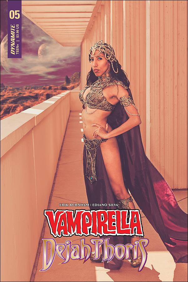 Vampirella/Dejah Thoris issue 5-F Dejah Thoris Cosplay Photo Cover