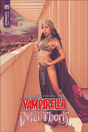 Vampirella/Dejah Thoris issue 5-F Dejah Thoris Cosplay Photo Cover