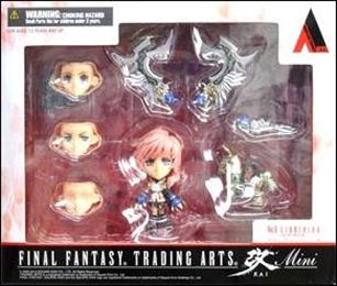 Final Fantasy Trading Arts ~ Kai ~ Minis figure 6 Lightning from Final Fantasy XIII